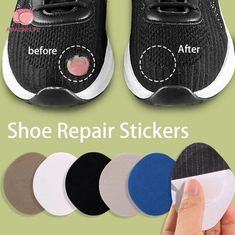 Remendos Confortáveis Para Reparar Tênis/Adesivos De Almofada De Corte/Forro De Sapato De Malha De Base Perfurada