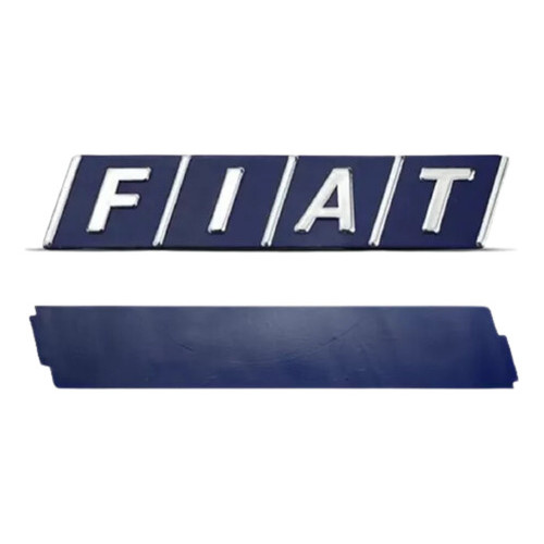 Emblema Da Grade Azul Fiat Uno/premio/elba/fiorino 1984/1995