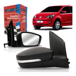 Retrovisor Volkswagen Up Eletrico Pisca Seta 2014 2015 2016 a 2021 novo otima qualidade