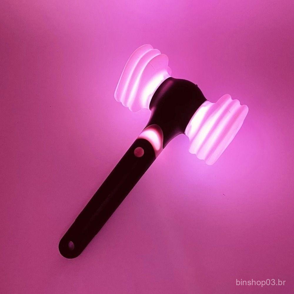 BLACKPINK Bastão De Luz Oficial Bluetooth VER 2 Edição Limitada Bong Hammer . 2 Luzes Intermitentes