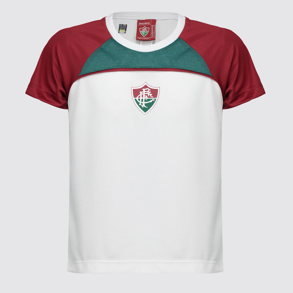 Camisa Fluminense Timbre Infantil Branca em Oferta na Shopee