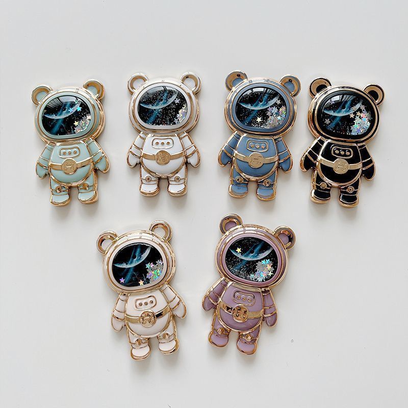 Suporte Para Celular Lindos Astronautas Ursinho com Estrelinhas Flutuantes em Oferta na Shopee