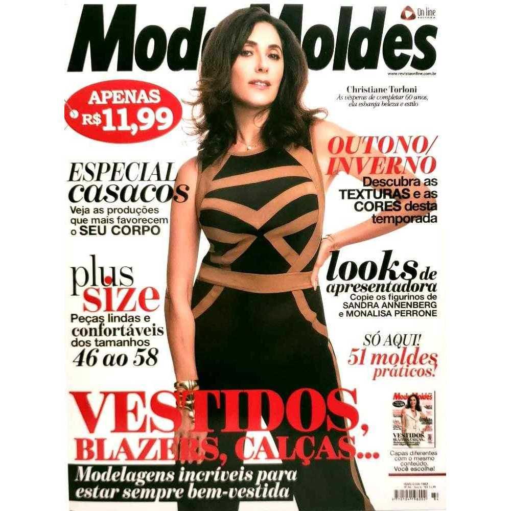 Revista Moda Moldes Vestidos, Blazers, Calças (Vestido Preto) Nº 84
