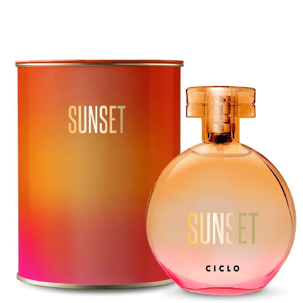 Ciclo Sunset Deo Colônia 100ml em Oferta na Shopee
