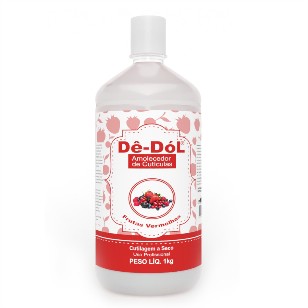 Amolecedor De Cutículas Frutas Vermelhas Dê-Dól 1kg em Oferta na Shopee