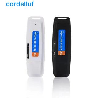 Gravador De Voz De Áudio Em Disco CORDELLUF U , Ditafone De Unidade Flash USB De Cartão TF , Recarregável De Longa Distâ em Oferta na Shopee