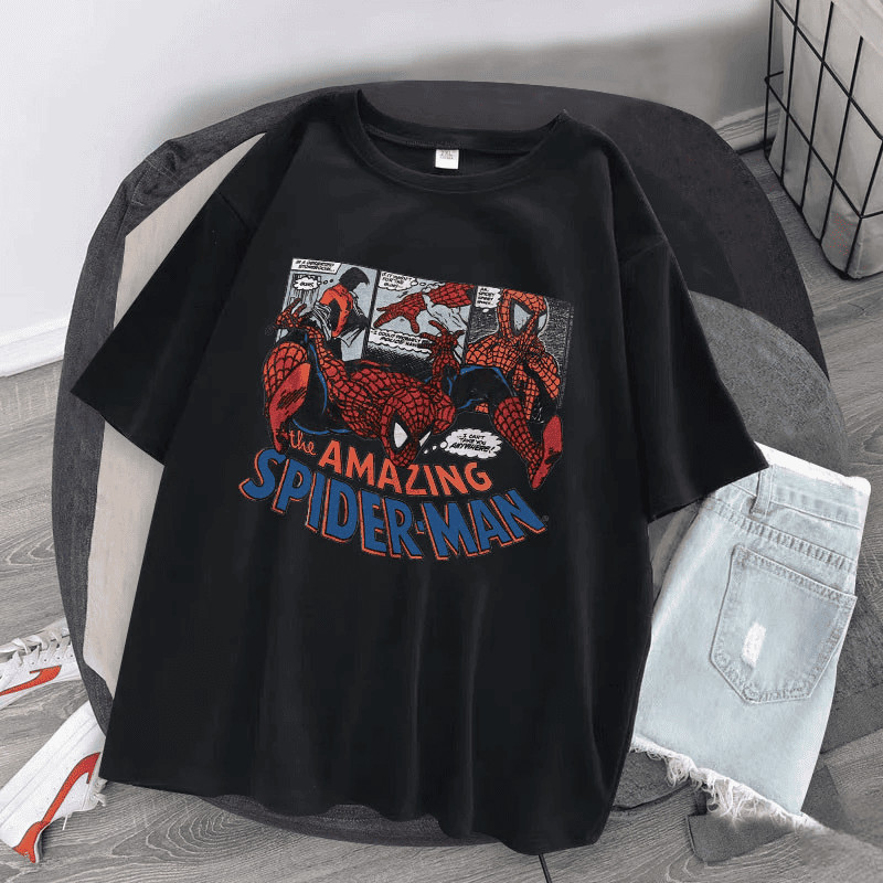 Camiseta Masculina Feminina Aranha Personalizada Lançamento 2024 Envio Imediato Qualidade Premium em Oferta na Shopee