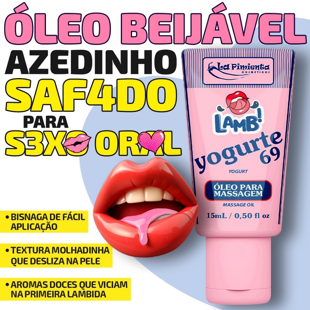 Gel Beijável Lamb! Para Oral SEX SHOP