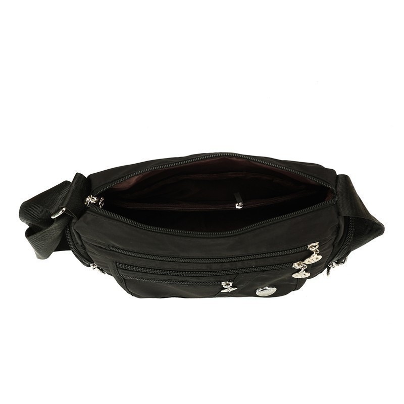 Bolsa Feminina Transversal Impermeável Nylon Tiracolo Boa Qualidade Compacto