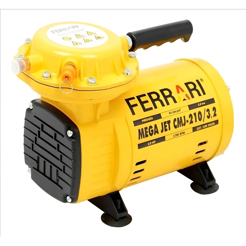Compressor de Ar Direto Mega Jet CMJ-210 - Ferrari
