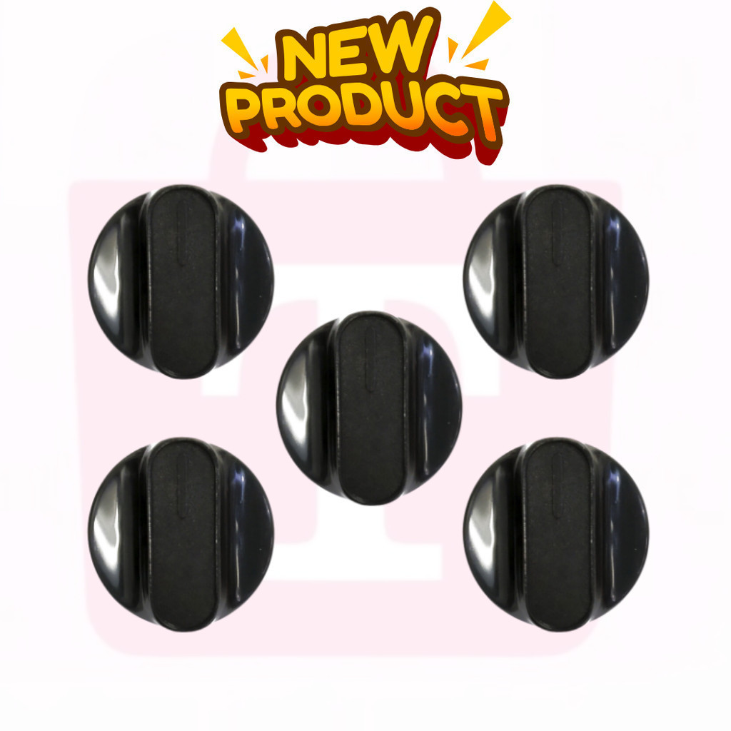 Kit 5un Botão de Fogão Brastemp Consul