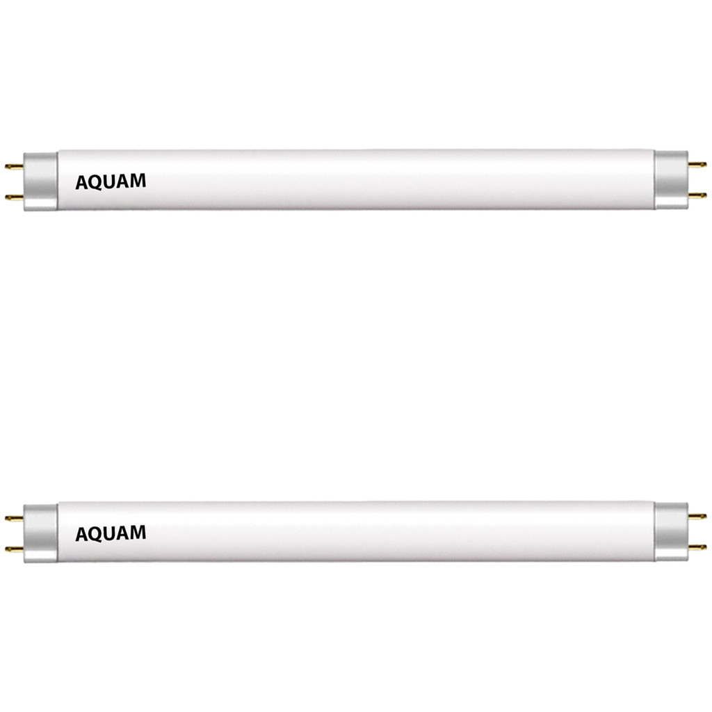 kit 2 Lâmpada actínica UV-A 15W T8 UV aquário marinho crescimento de corais armadilha mata inseto