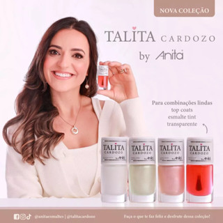 Escolha seu Kit Anita 4 Esmaltes Coleção Talita Cardoso 10ml em Oferta na Shopee