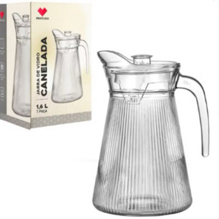 Jarra Diamond Transparente 1620ml Em casa tem em Oferta na Shopee