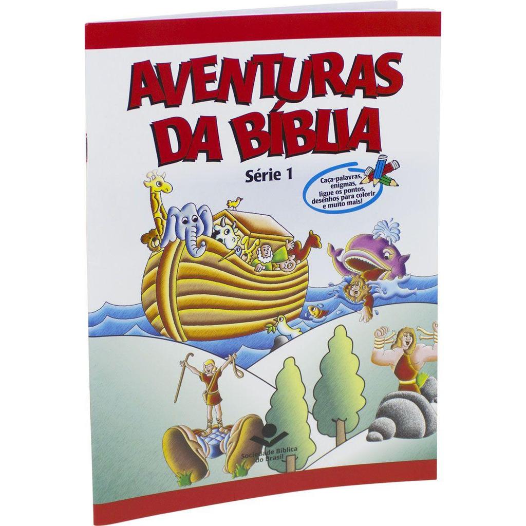 Aventuras da Bíblia (Livro de Colorir + Atividades) -Série 1 | SBB em Oferta na Shopee