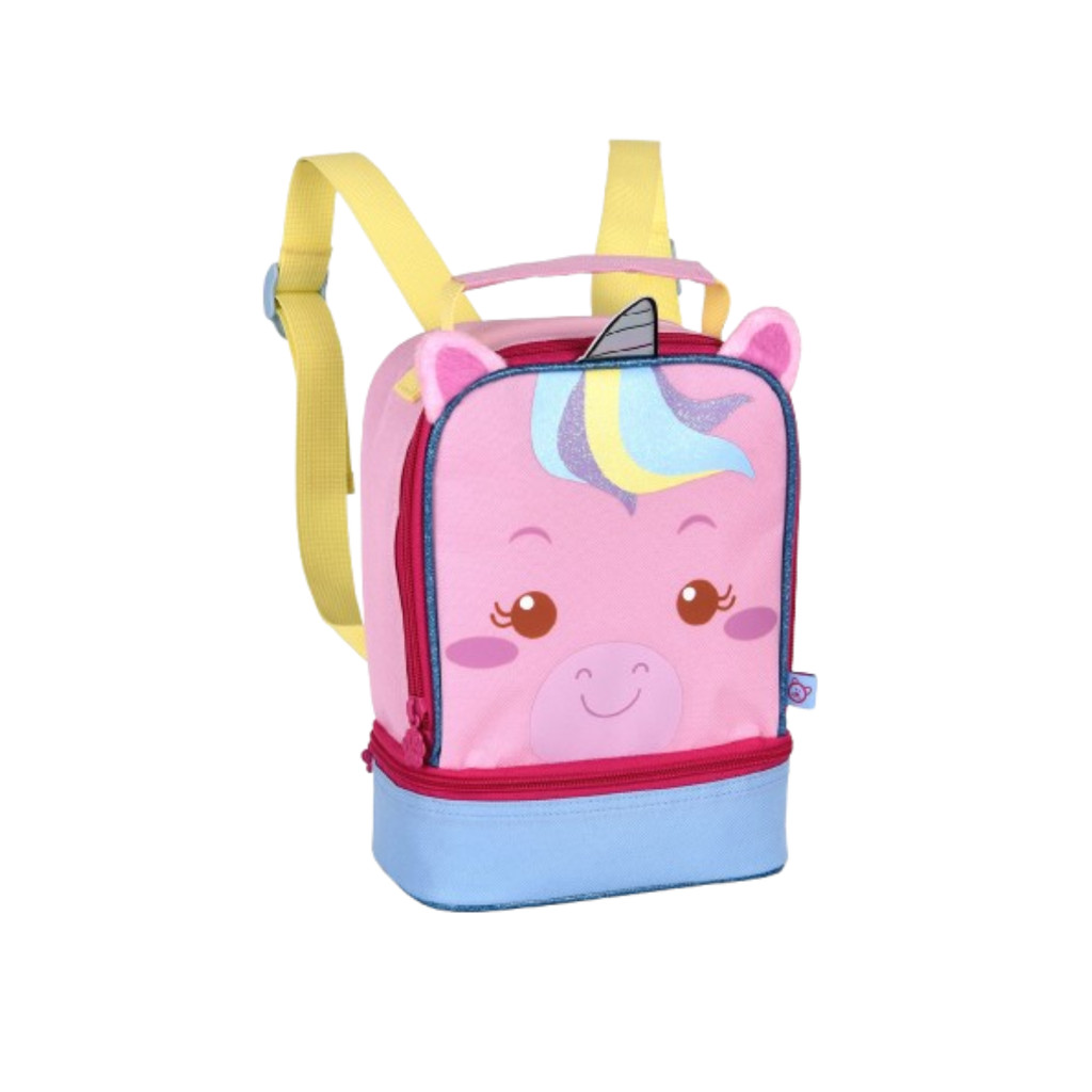 Lancheira Térmica Clio Pets Unicórnio - Clio Style Modelo:02 em Oferta na Shopee