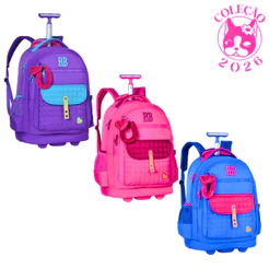 Mochila de Rodinhas Rebecca Bonbon Plush Dreams - Clio Style