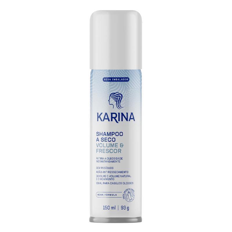 Shampoo a Seco Karina Volume e Frescor 150ml em Oferta na Shopee