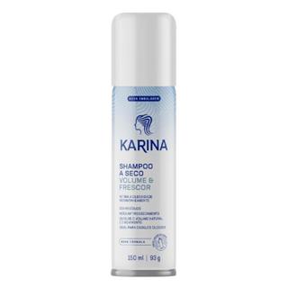 Shampoo a Seco Karina Volume e Frescor 150ml em Oferta na Shopee