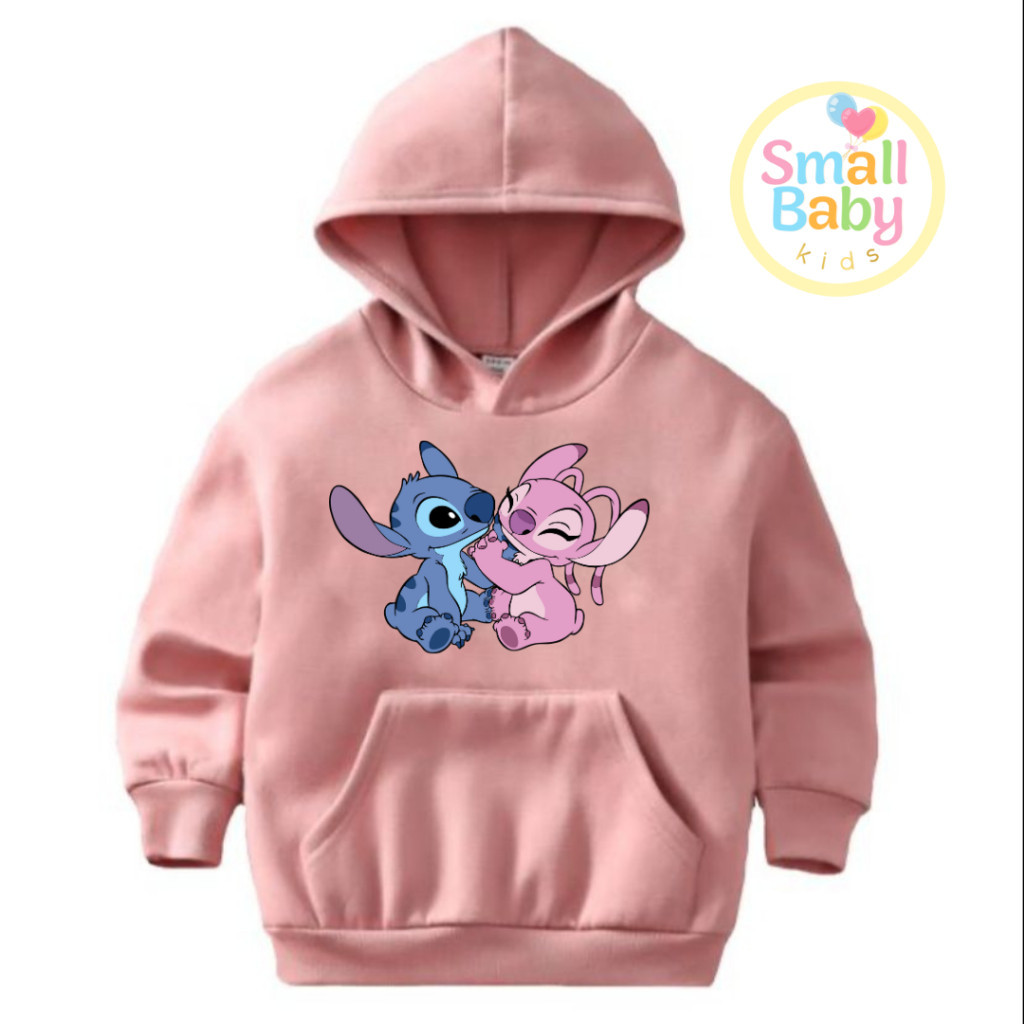 Blusa Moletom Infantil / Juvenil Unissex Lilo Stitch Love Amor Personaliza 4