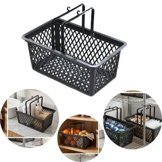 Cesto Para Pregadores e Prendedores de Roupa Cor Preto 4 Lts 25995PM Arqplast