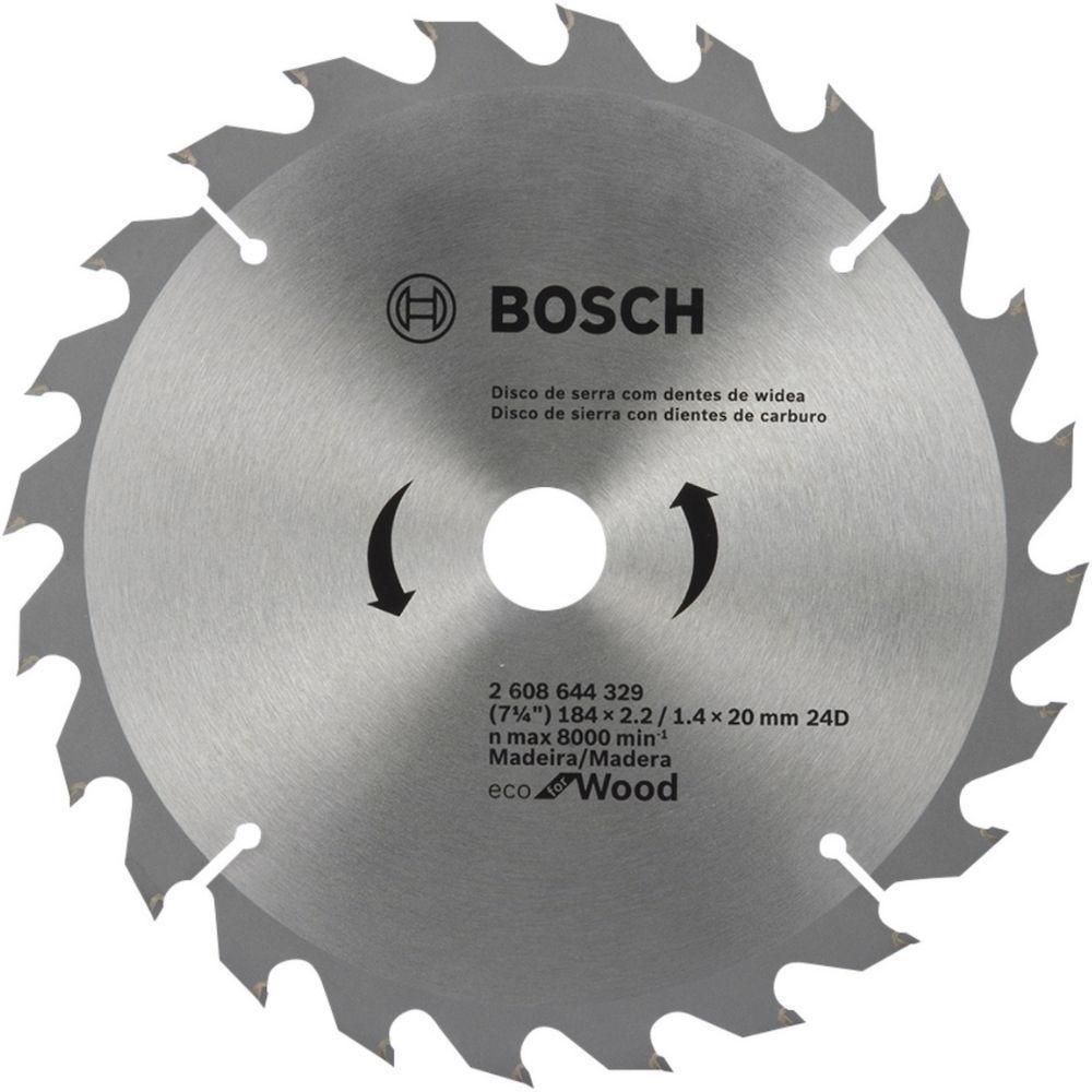 Disco de Serra Circular de Widea 184 x 20 MM 24 Dentes BOSCH