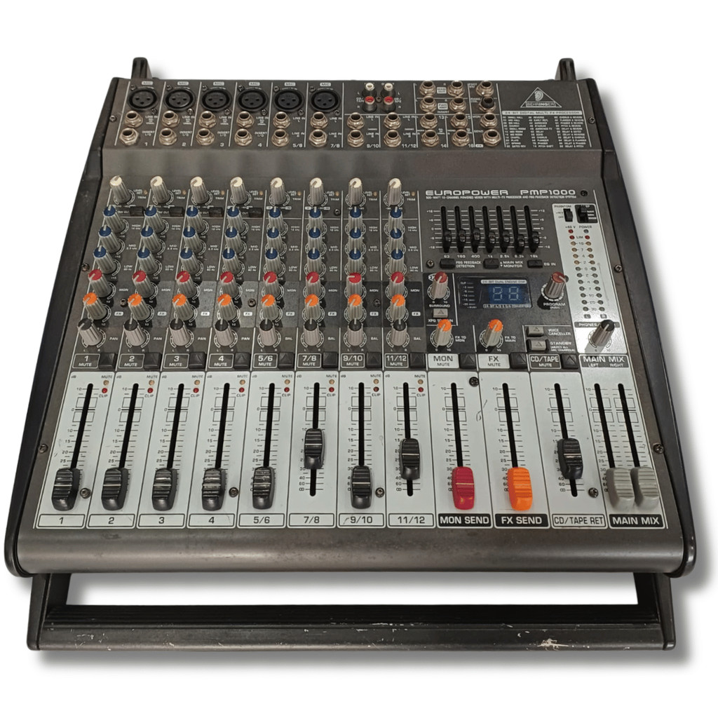 Mesa de Som Behringer Europower PMP1000FX 16 Canais Usada
