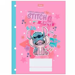 Bloco Refil p/ Fichário Univ 4 Fechos 60fls Stitch Foroni
