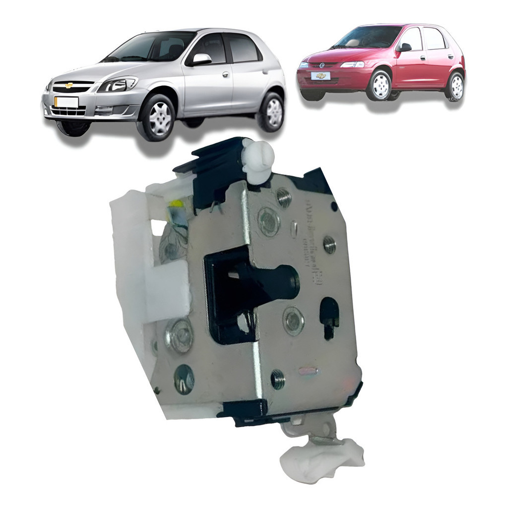 Fechadura Celta 4 Portas Predisposta Elétrica Traseira Motorista Esquerda 2000 2001 2002 2003 2004 2005 2006 ate 2016 em Oferta na Shopee