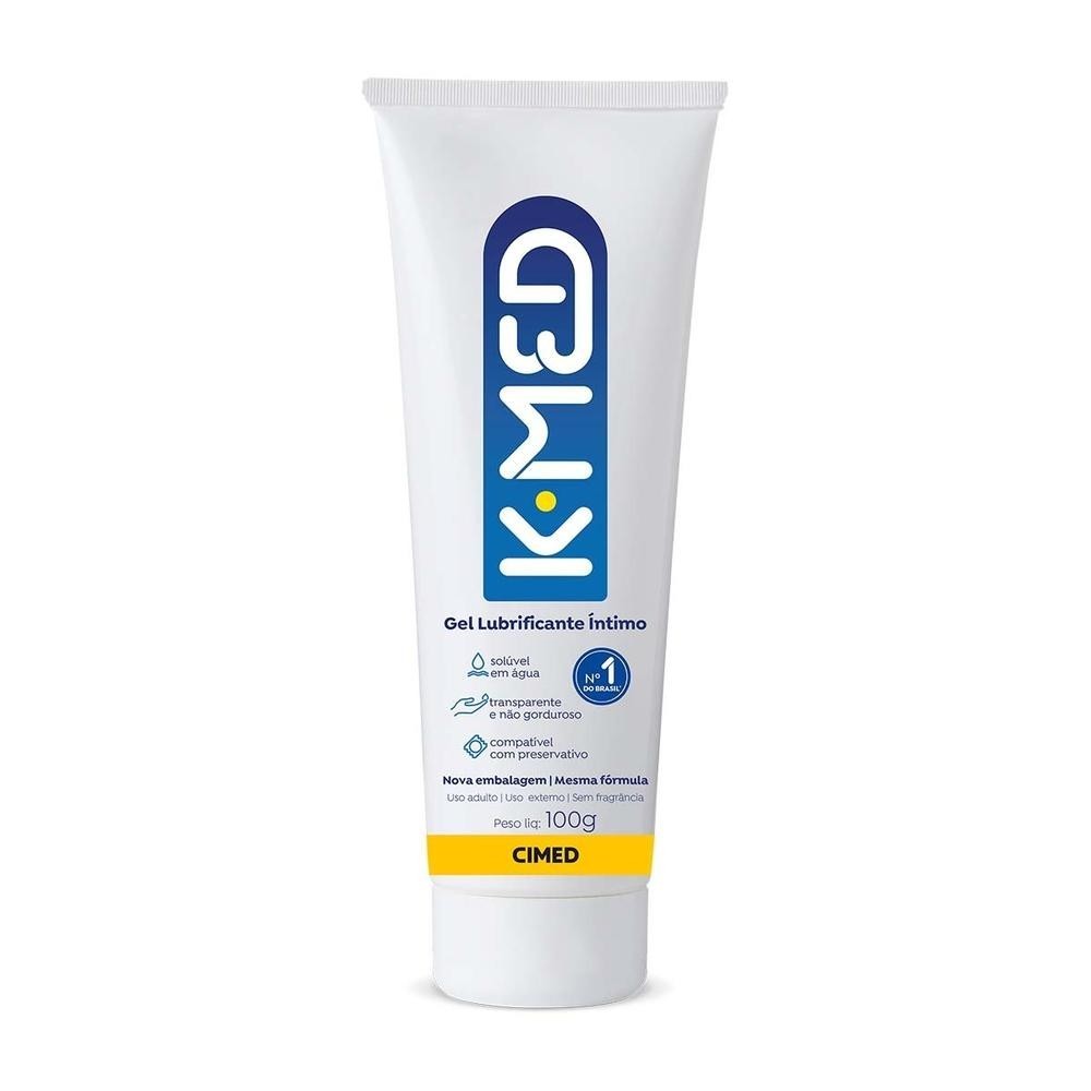 Gel Lubrificante Íntimo K-med 100g em Oferta na Shopee