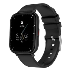 SMARTWATCH ESPORTIVO WB 45MM TELA 1,85 TRACKER 24 MODOS PRETO