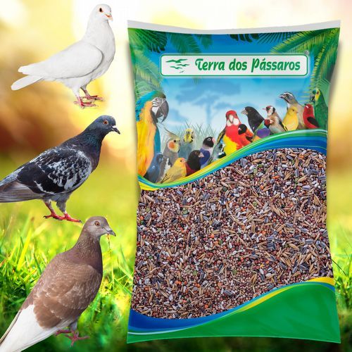 Mistura para Pombos Tradicional - 14 grãos - 5kg em Oferta na Shopee