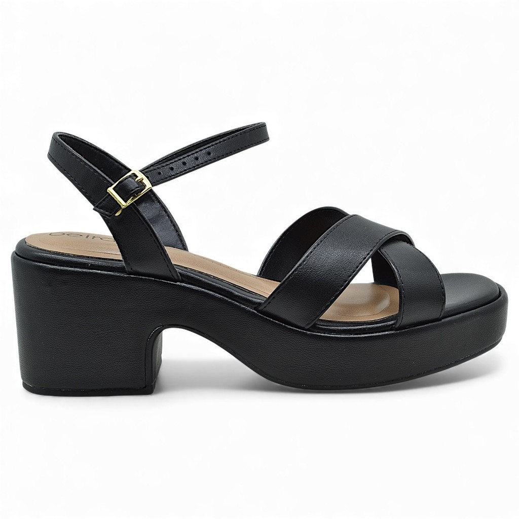 Sandalia Beira Rio Feminina Salto Bloco Conforto Casual Leve Original em Oferta na Shopee