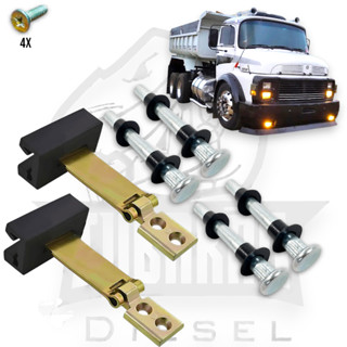 Par Limitador Porta + 4 Pino Dobradica Mb 1113 1513 1313+ em Oferta na Shopee