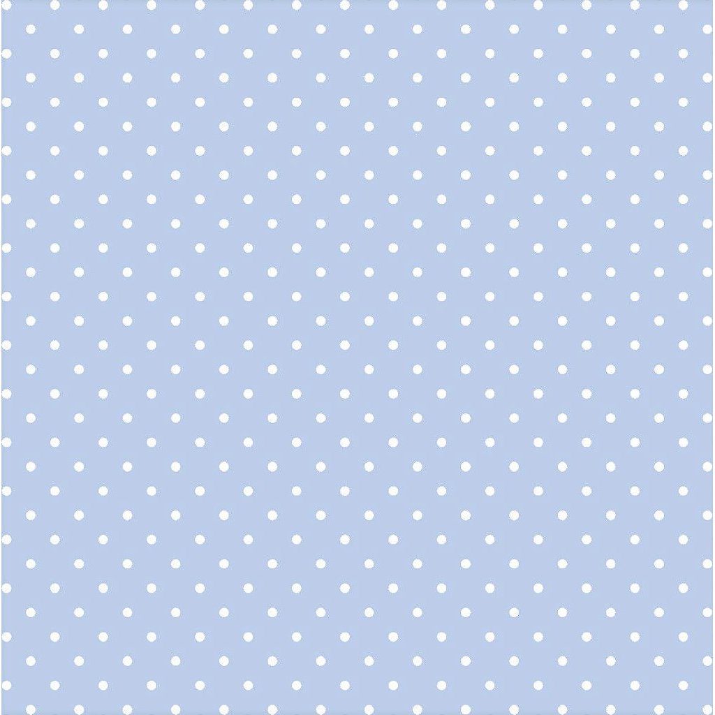 Tecido Tricoline Mini Poá Azul Nuvem - Peripan - 50 x 150 cm em Oferta na Shopee