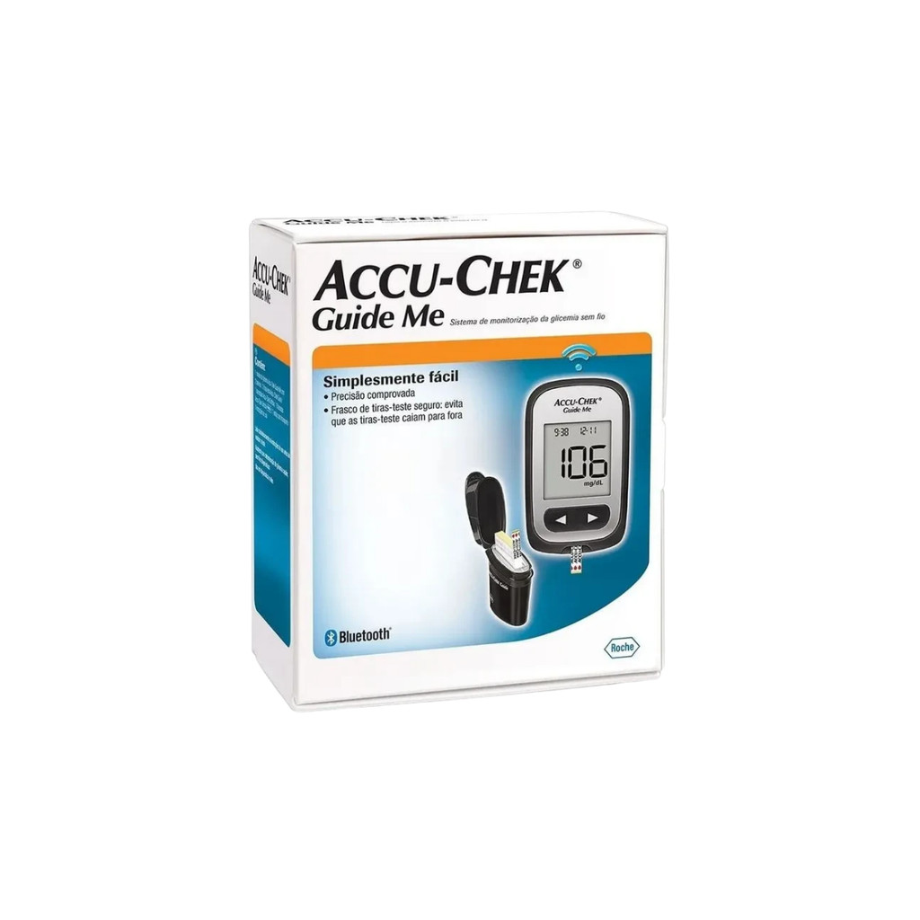 Ap Accu Check Kit Guide Me c/10 Tiras - Roche