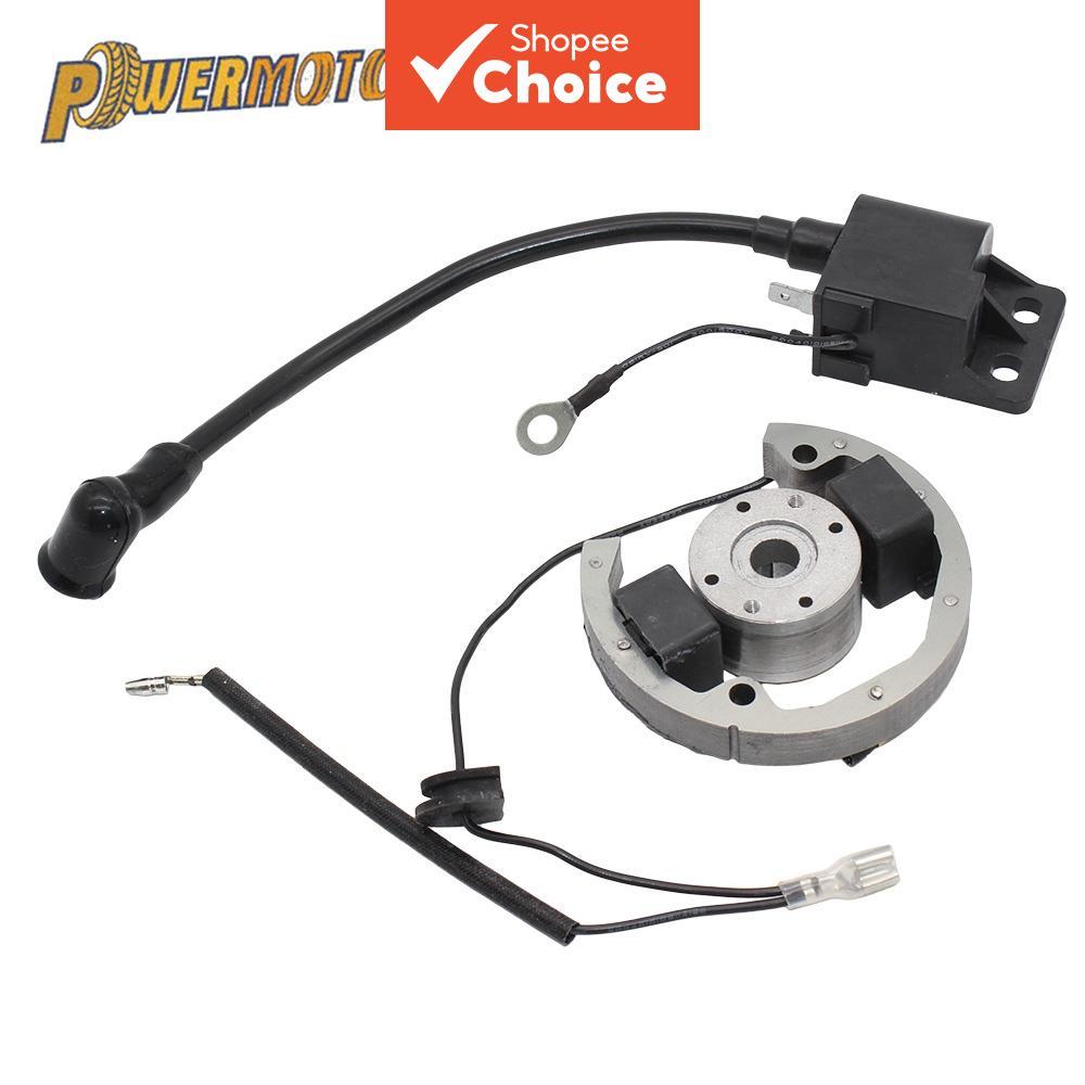 Para KTM 50 SX Power Parts 50cc Rotor Interno Bobina de Ignição Estator Motocicleta Enduro Sr Jr Dirt Bike Magneto