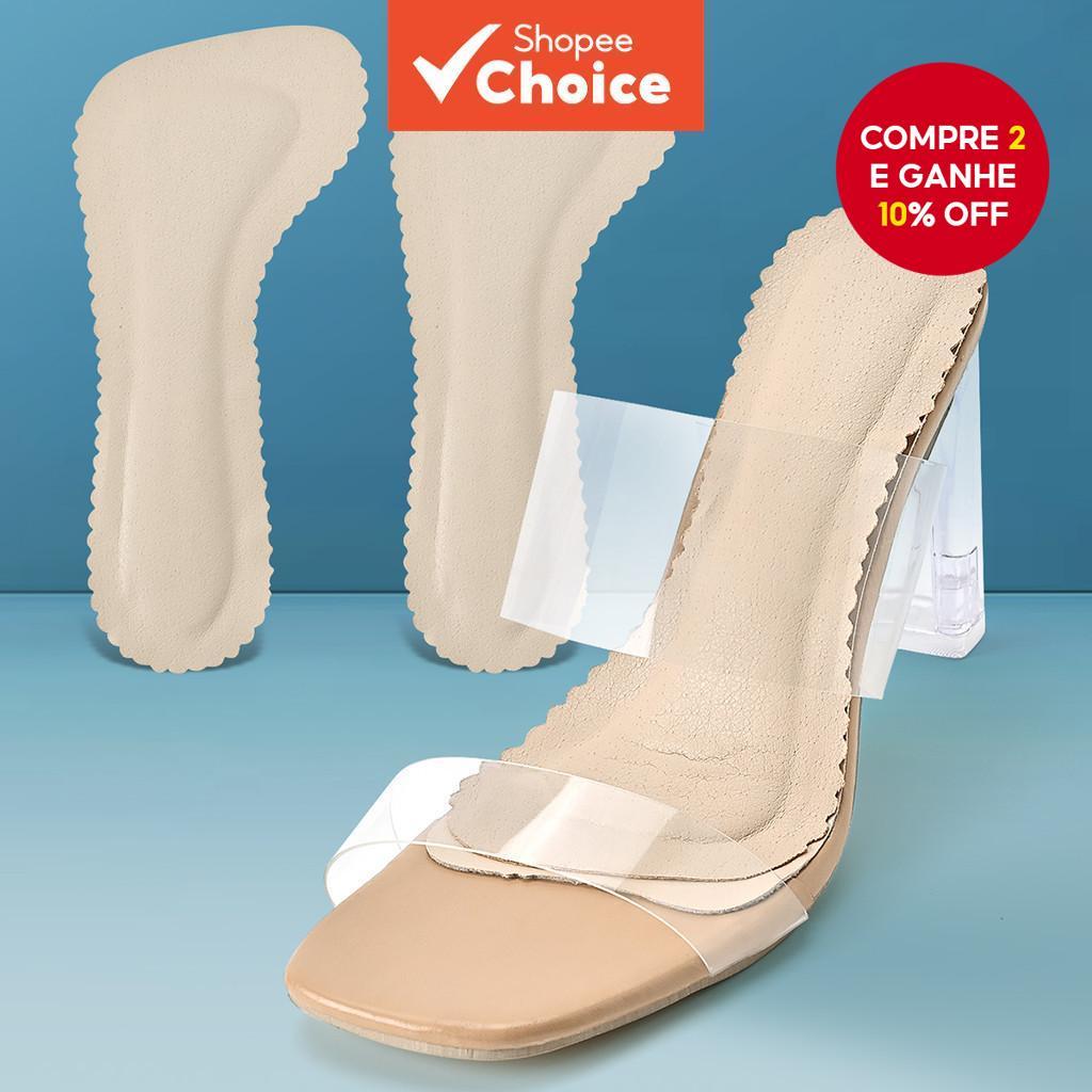 Palmilhas para Sapatos Femininos Antiderrapantes Almofada de Separação Confortável Respirável Sandálias Acessórios para em Oferta na Shopee