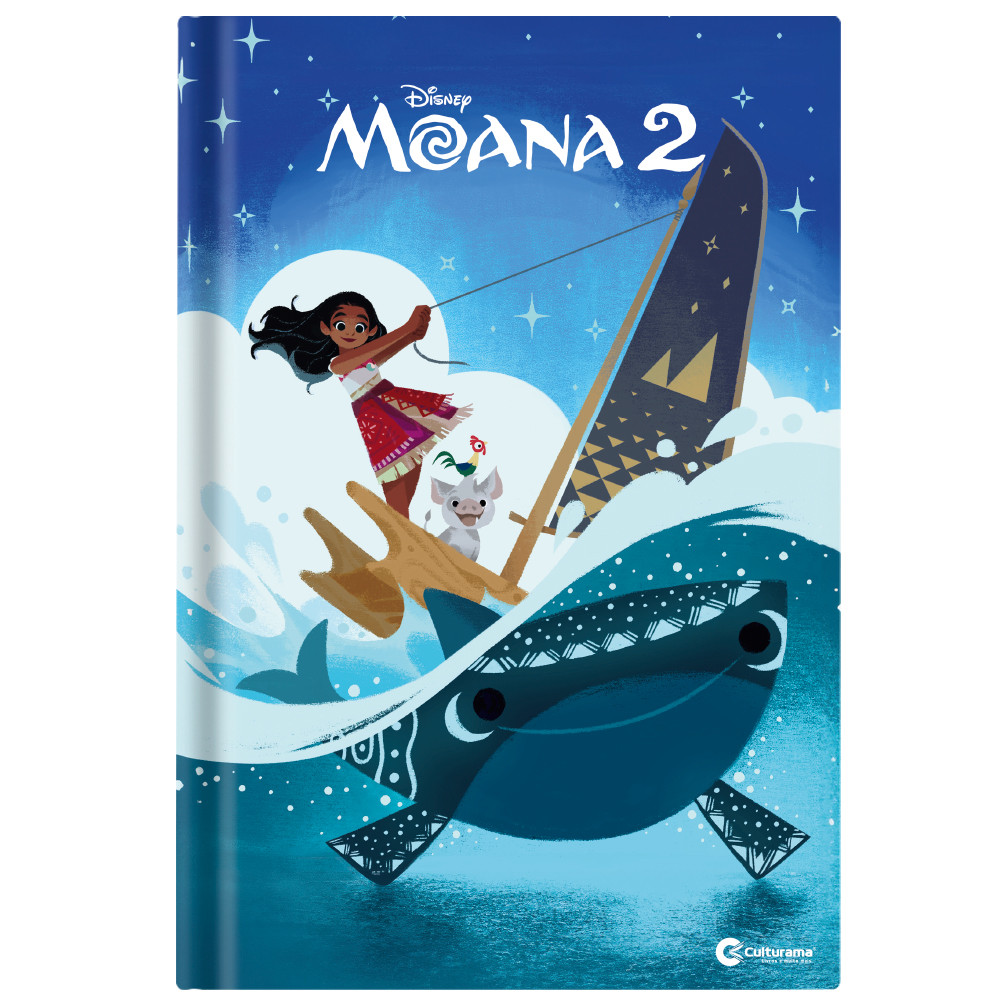 Livro de histórias capa dura - Moana 2   L133