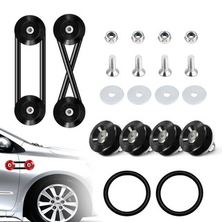 4 Peças Fender Fixadores De Liberação Rápida JDM De Corrida Para Pára-Choques De Carro Tampas De Escotilha Do Lamas