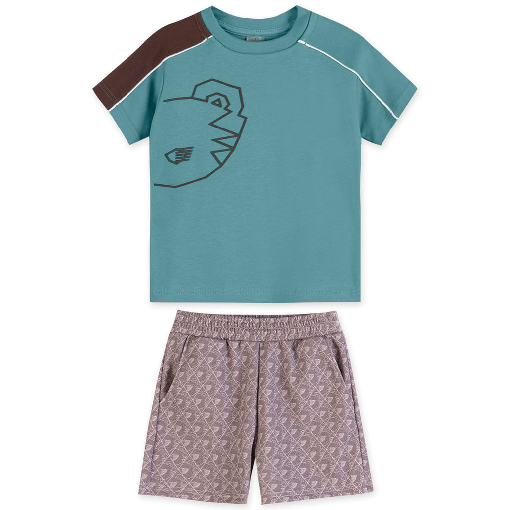 Conjunto Curto Bebê Masculino Tigor T. Tigre