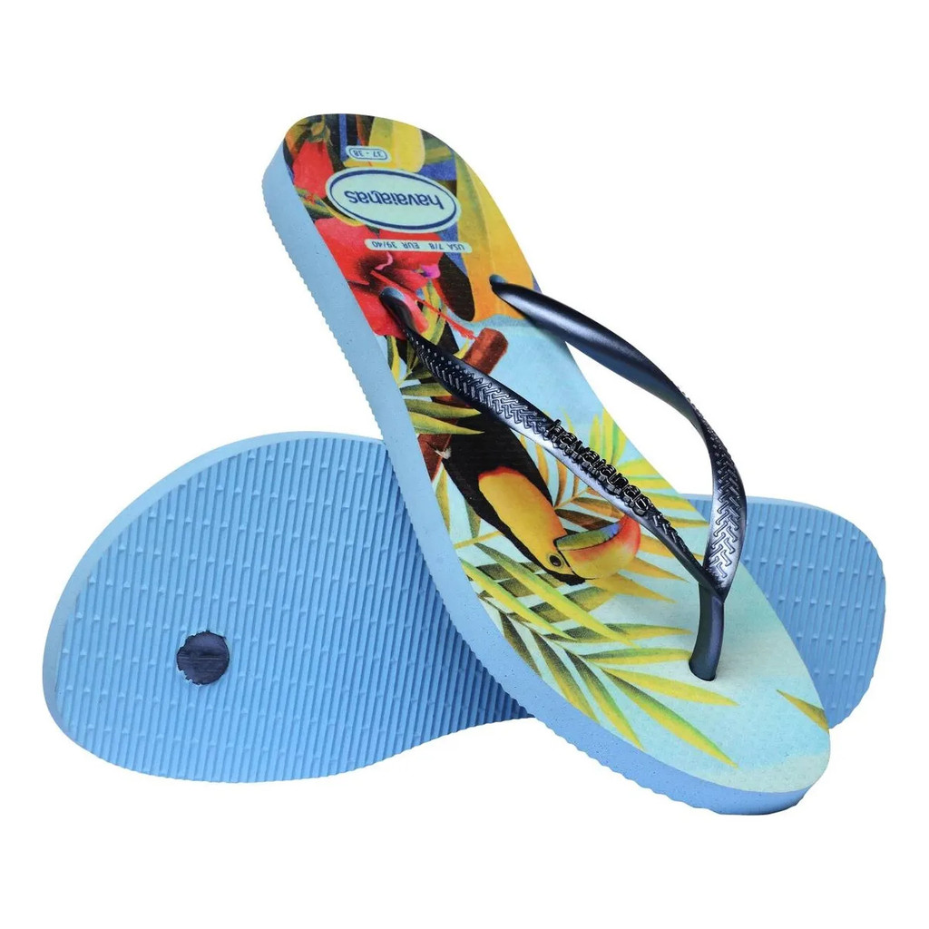 Chinelo Feminino Havaianas Slim Tropical