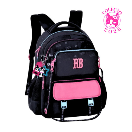 Mochila de Costas com Pochete Removível Rebecca Bonbon Urban Mix - Clio Style Cor:Preto em Oferta na Shopee