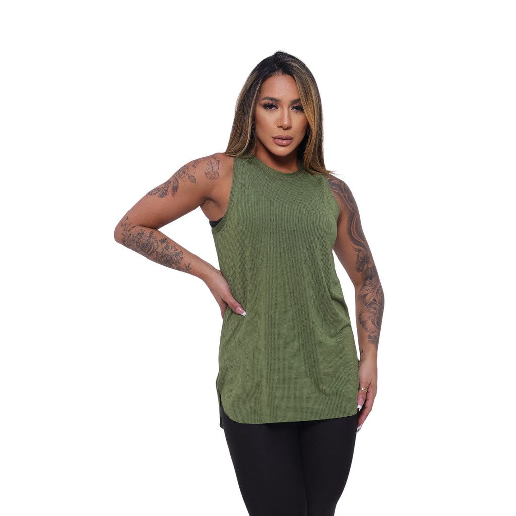 Regata Feminina Soltinha Fitness - Comprar com Melhor Preço em Blusas