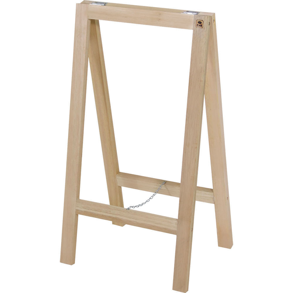 Cavalete em Madeira Natural Bel