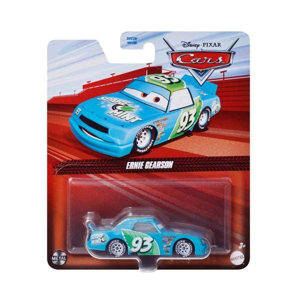 Miniatura Carro Ernie Gearson - #93 - Disney Pixar Cars - Die-Cast - 1:55 - Mattel