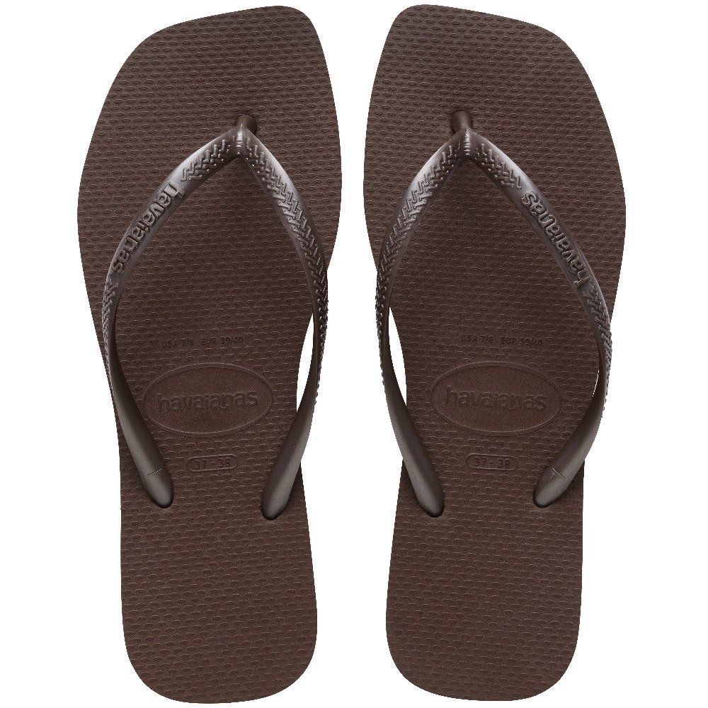 Havaianas Slim Square Café em Oferta na Shopee