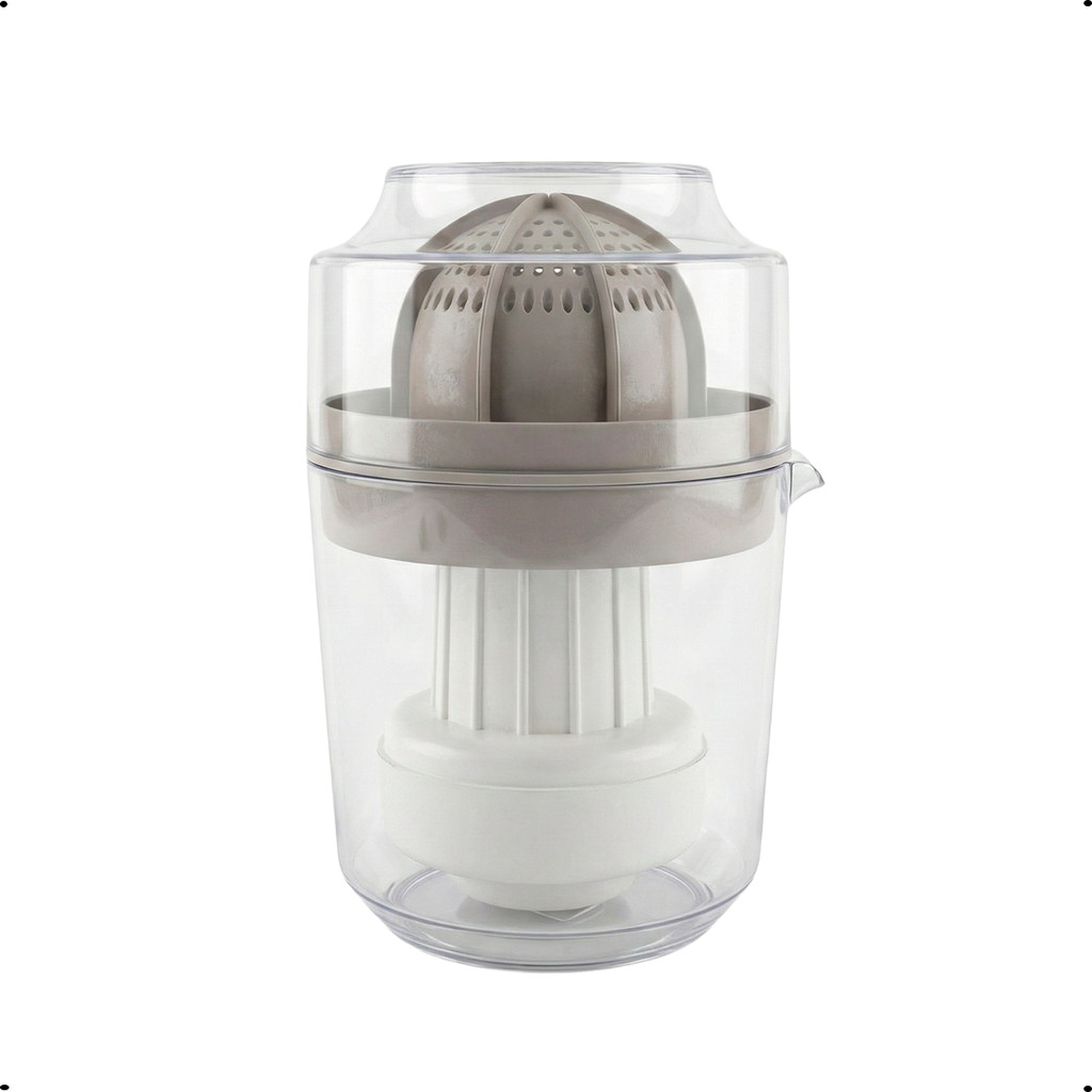Jarra com Espremedor de Frutas 430ml Manual Suco Citrus Cozinha Prática