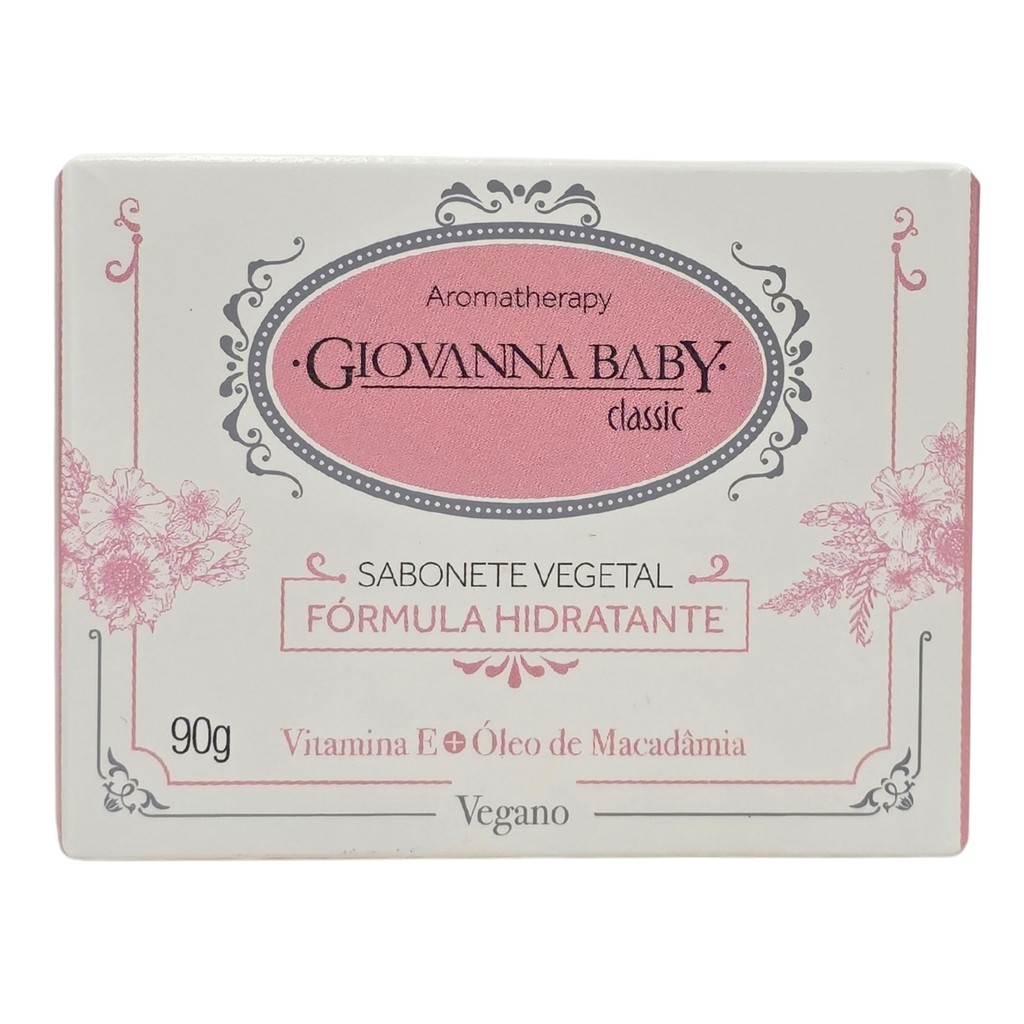 Sabonete em Barra Classic Vegano Giovanna Baby 90g