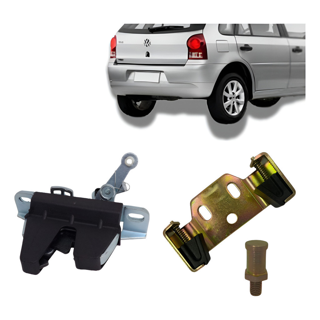 Kit Batente E Pino E Fechadura Interna Porta Malas Gol G3 G4 em Oferta na Shopee